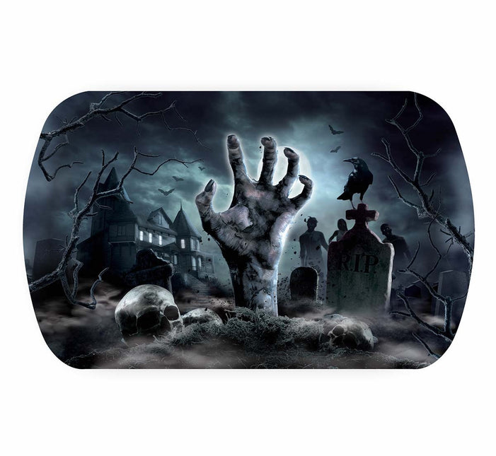 Bandeja Cementerio Halloween 29cm