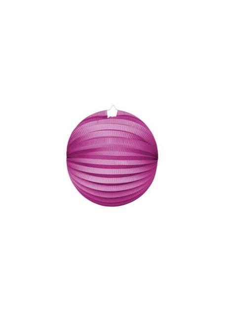 Lampión fucsia 25cm