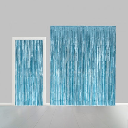 Lámina azul claro para cortina de puerta 2,4 m