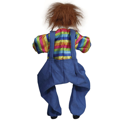 Halloween Muñeca Payaso Con Luz Y Sonido 70cm