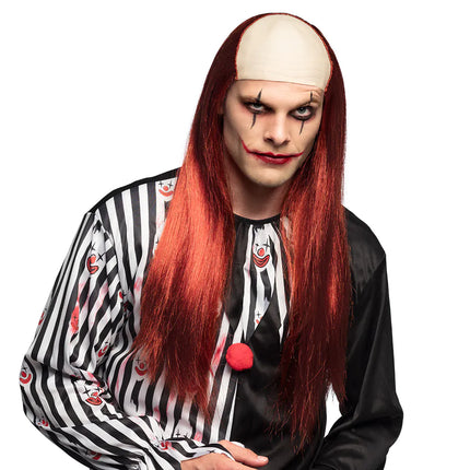 Peluca de Halloween Payaso Asesino