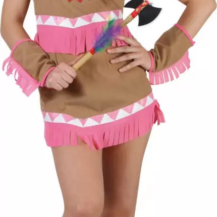 Vestido indio rosa