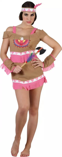 Vestido indio rosa