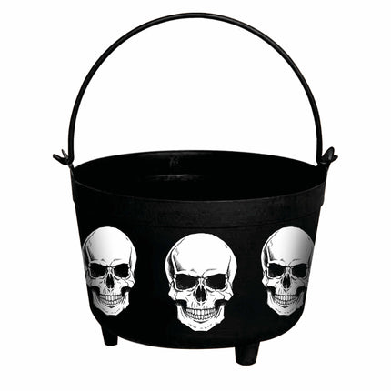 Esqueletos del Caldero Negro de Halloween