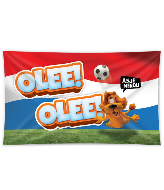 Bandera Loeki El Gablete del León 1.5m
