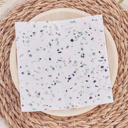 Servilletas Terrazzo 16,5cm 16pcs