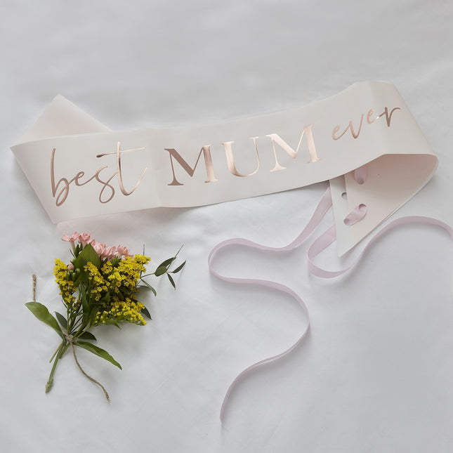 Faja rosa Mejor mamá del mundo 1,54 m