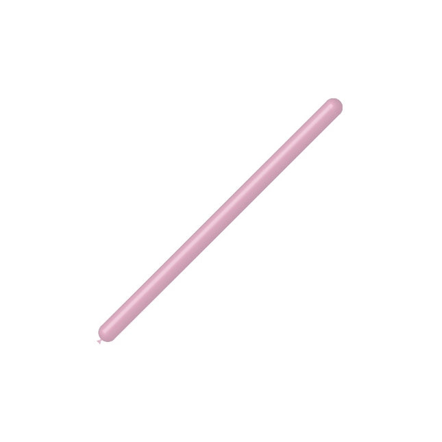 Rosa claro Globos de modelar 5cm 150cm 50pcs