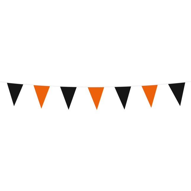 Mini Flagline Naranja/Negro 15cm