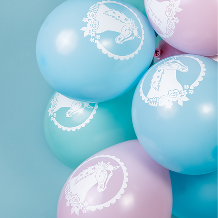 Globos Caballo 30cm 8pcs