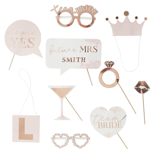 Despedida de soltera Photobooth Props 10pcs