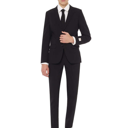 Traje Negro Niño Adolescente <tc>OppoSuits</tc>