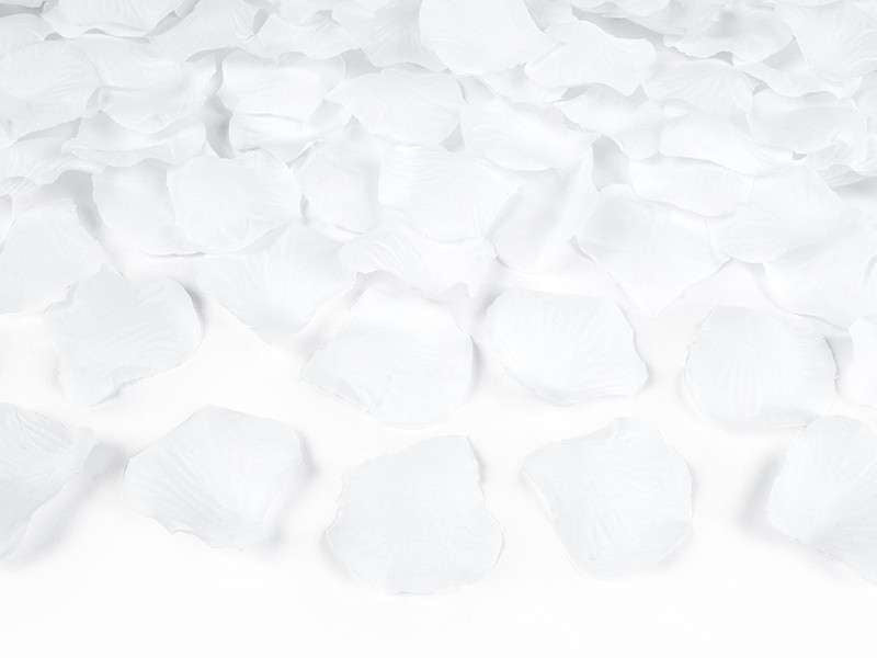 Pétalos de rosa blanca 500ud