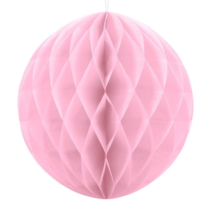 Bola Panal Rosa Claro 20cm