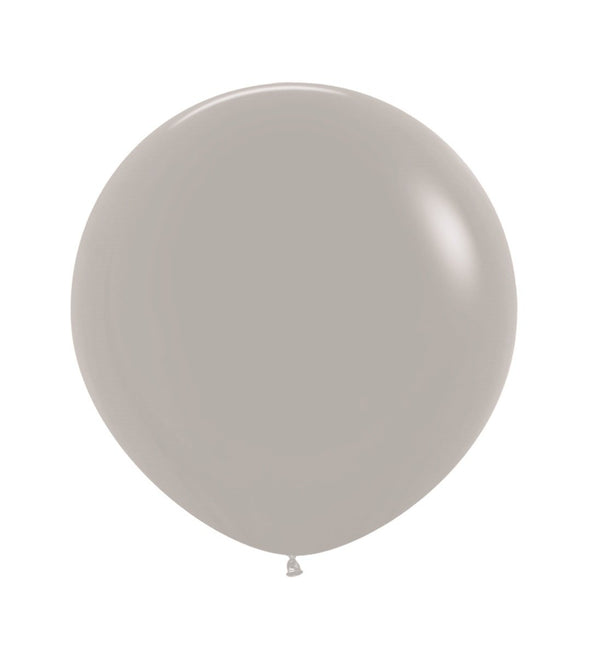 Globos Gris 61cm 10pcs