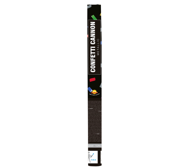 Cañón de Conffetti Multicolor 30cm