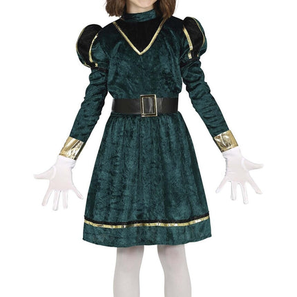 Vestido Pietenpak Niño Verde/Dorado