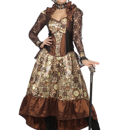 Vestido steampunk de lujo