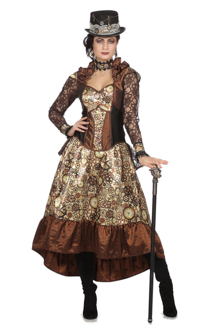 Vestido steampunk de lujo