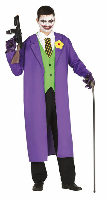 Disfraz de Joker Morado Hombre