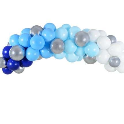 Arco de Globo Casero Set Azul 2m
