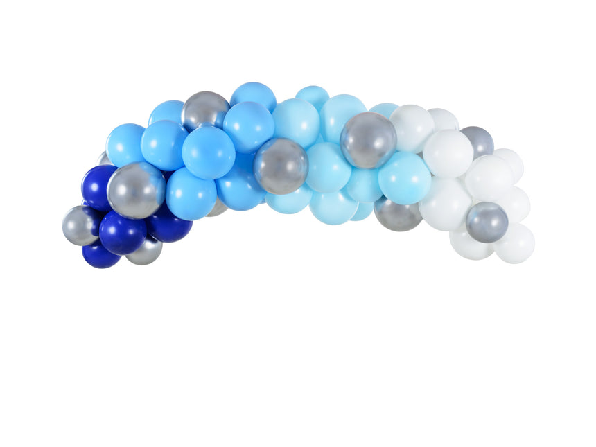 Arco de Globo Casero Set Azul 2m