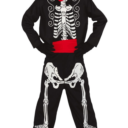 Disfraz de esqueleto vaquero Halloween Niño