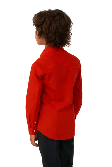 Camisa Roja Niño <tc>OppoSuits</tc>