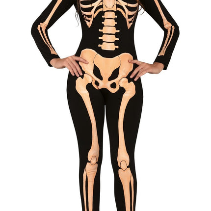 Traje de Halloween de Esqueleto para Mujer