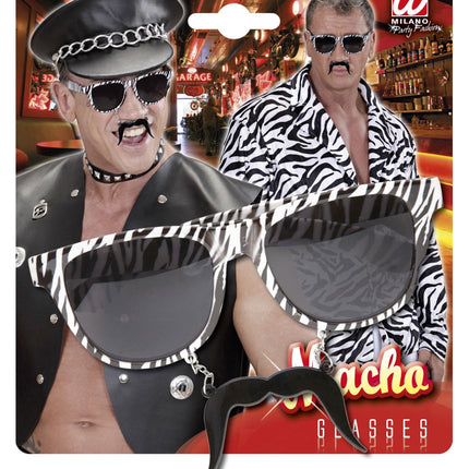 Gafas cebra