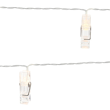 Guirnalda luminosa LED Clavijas 1,4 m