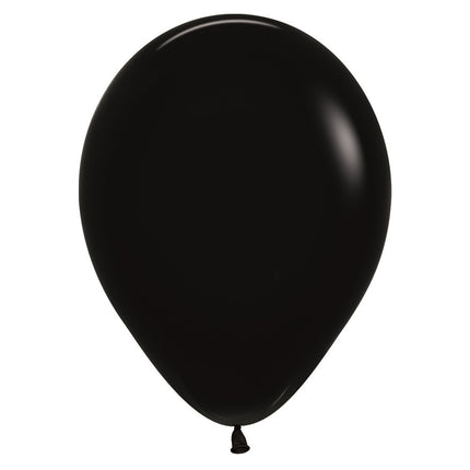 Globos Negro 23cm 50uds