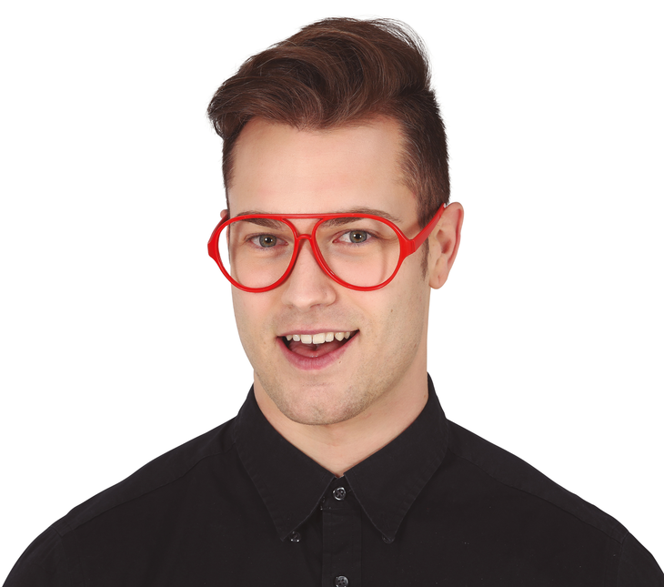 Gafas rojas sin gafas