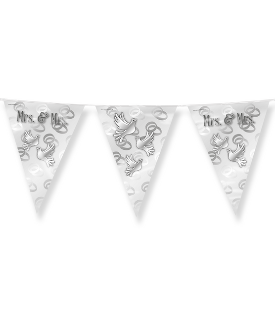 Guirnaldas de boda Sra, y Sra, 10m
