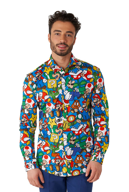 Camisa Super Mario Hombre <tc>OppoSuits</tc>