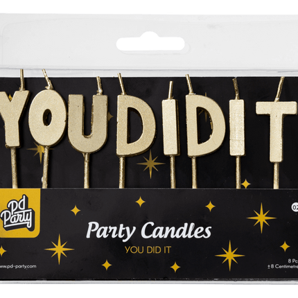 Velas Pasadas You Did It 14cm