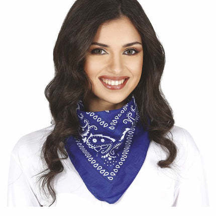 Pañuelo Bandana Azul