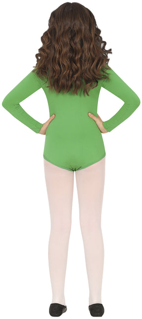 Leotardo de niña Verde