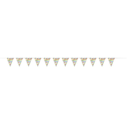 Guirnalda Feliz Cumpleaños Coloreada 3,65 m