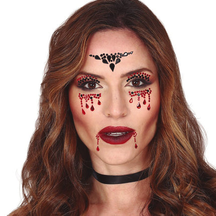 Halloween Diamantes Adhesivos Vampiro