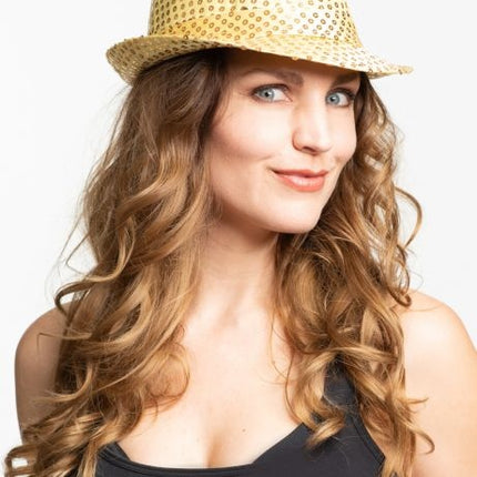 Gorro Purpurina Oro