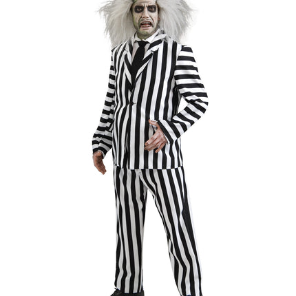 Disfraz de Halloween Beetlejuice Hombre Deluxe