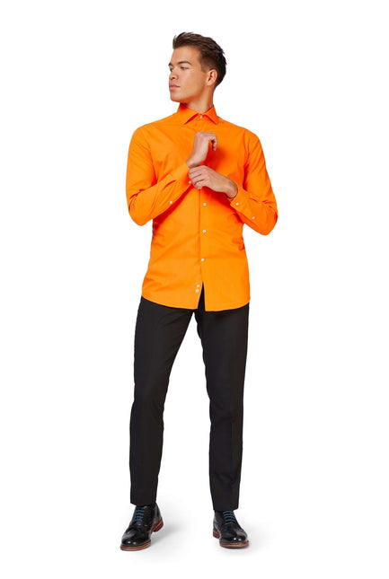 Camisa Naranja Hombre <tc>OppoSuits</tc>