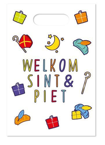 Bolsas de fiesta Welcome Sint & Pieten 6pcs