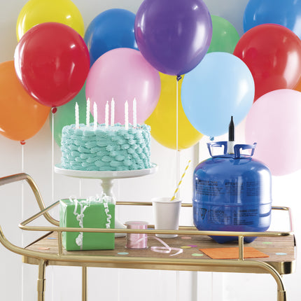 Depósito de helio para 20 globos