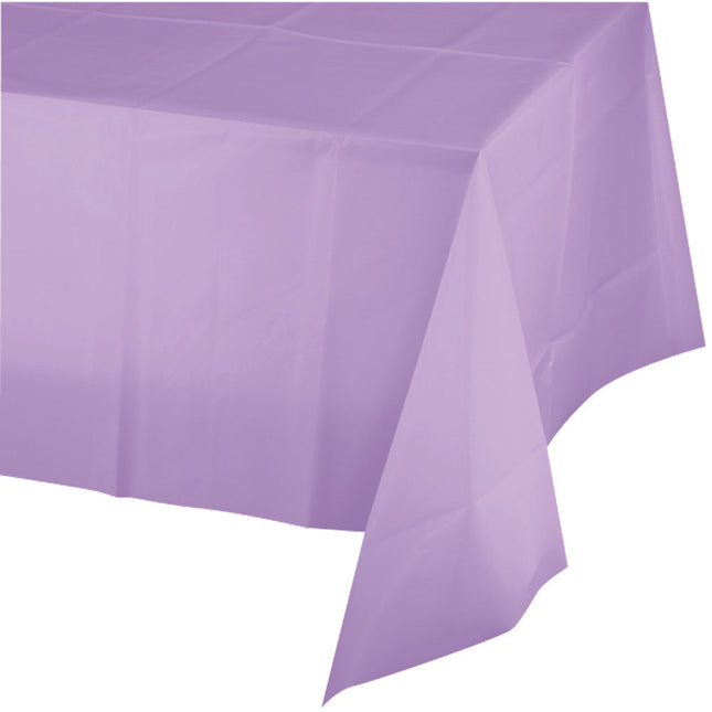 Mantel Lila Plástico 2,74m