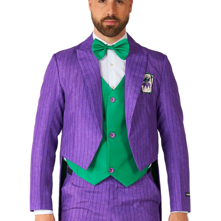 Disfraz de Joker con Falda Morada Hombre <tc>Suitmeister</tc>