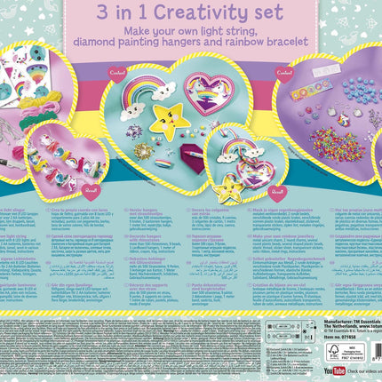 Set de manualidades Unicornio 3 en 1