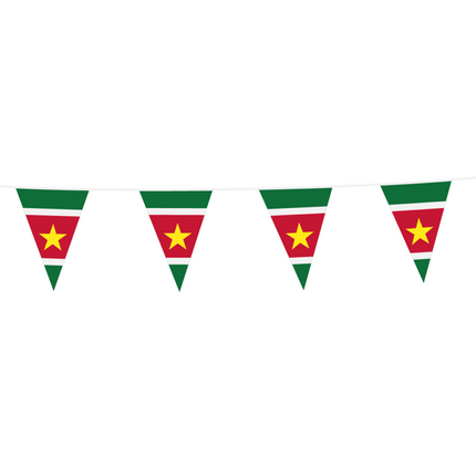 Línea de bandera Surinam 10m