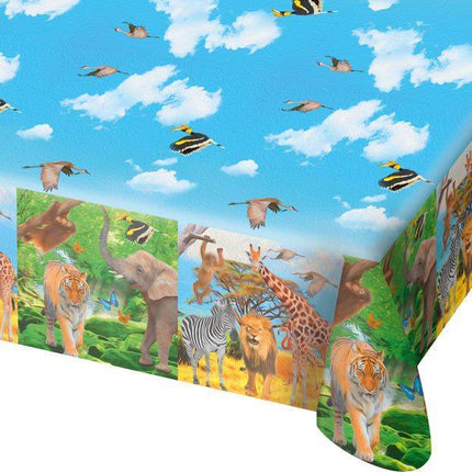 Mantel Animales Safari 1,8m